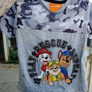 Paw Patrol 2 Piece Set. Kids Size 4